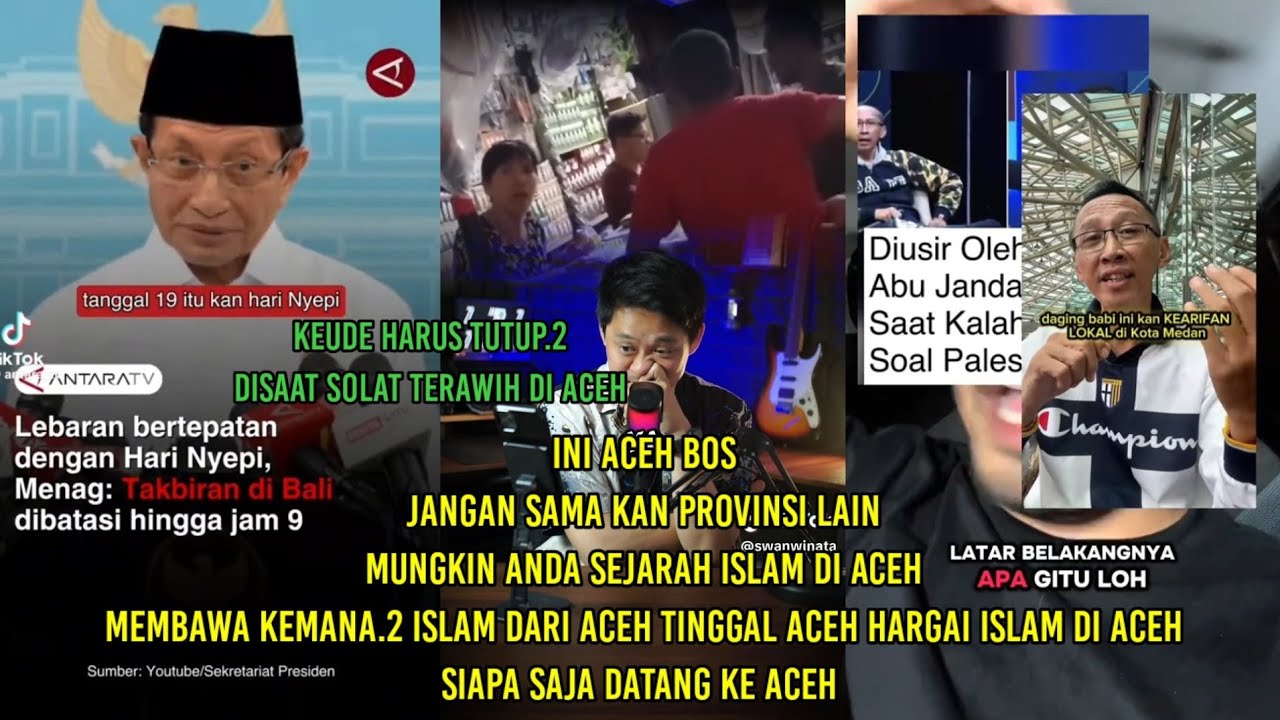 Mengejutkan agama islam agama Kristen agama hindu lagi panas di bulan suci ramadhan apa yang terjadi