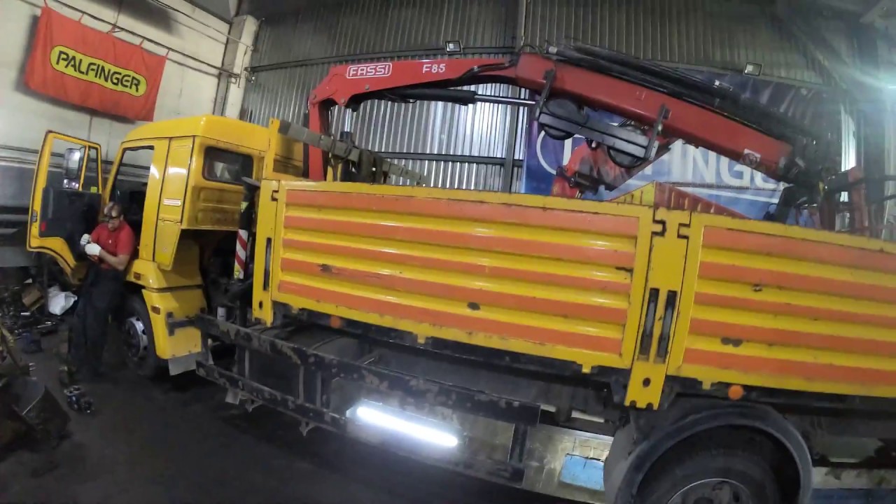 Пропала связь пульта управления HBC Radiomatic с приемником на манипуляторе Fassi F85