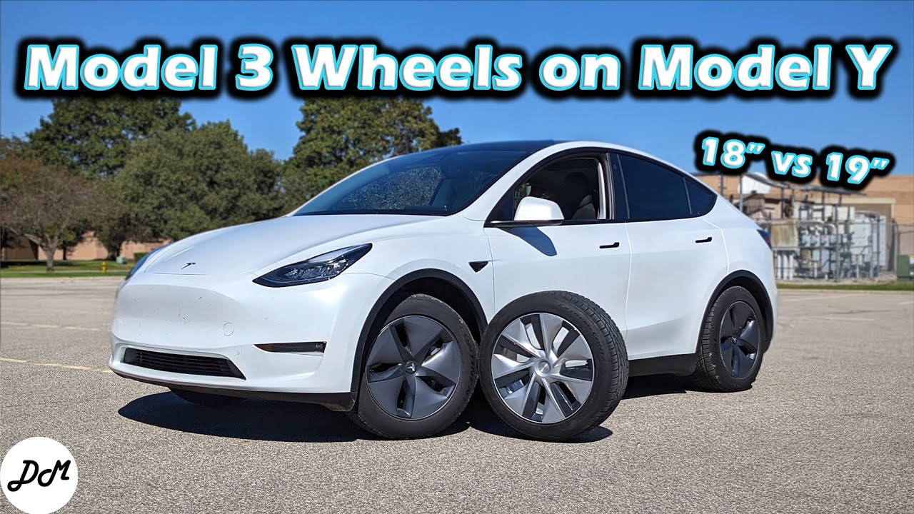 Tesla Model Y with 18 inch Wheels