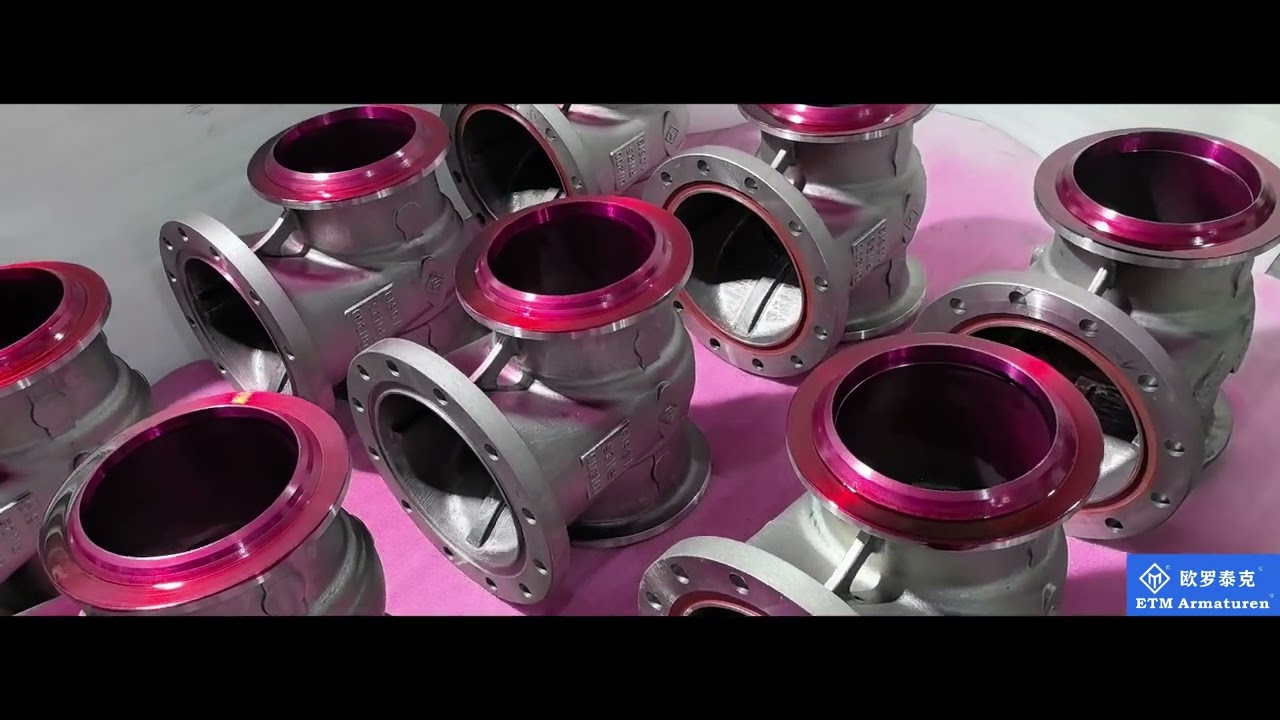 DIN & EN Cast Steel Low Torque Design Gate Valve With Butt Weld End.