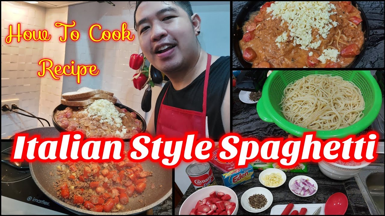 Italian Style Spaghetti | How To Cook Recipe
