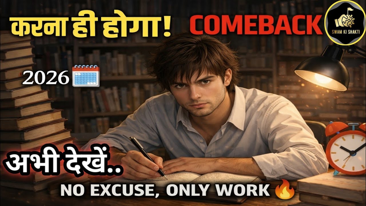 2026 आपका कमबैक साल है | 2026 Is Your Comeback Year | Powerful New Beginning Motivation