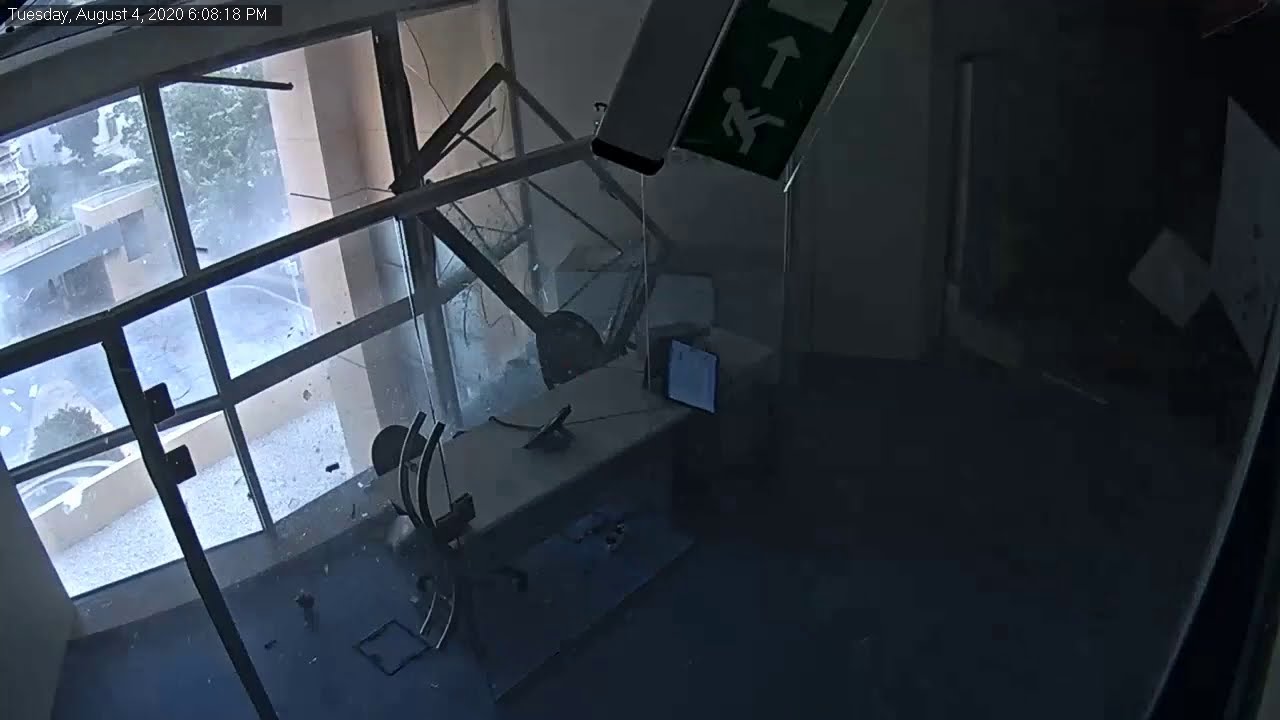 CCTV Operating Room | August 4th, 2020 - Beirut Blast