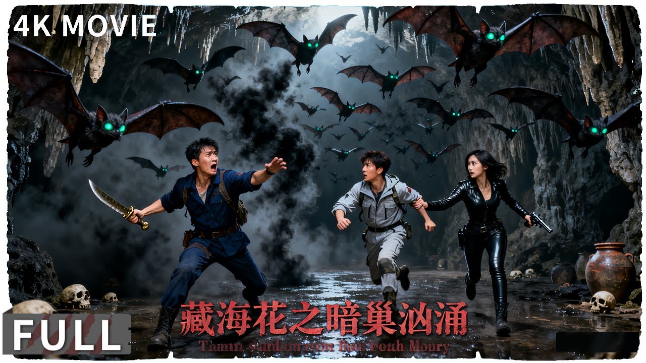 4K Full 幽深地宫惊现吸血蝙蝠 雪域探险揭秘不死之人 动作 / 冒险《藏海花之暗巢汹涌 / The Secret Lair of the Tibetan Flower》虞祎杰 / 程启蒙