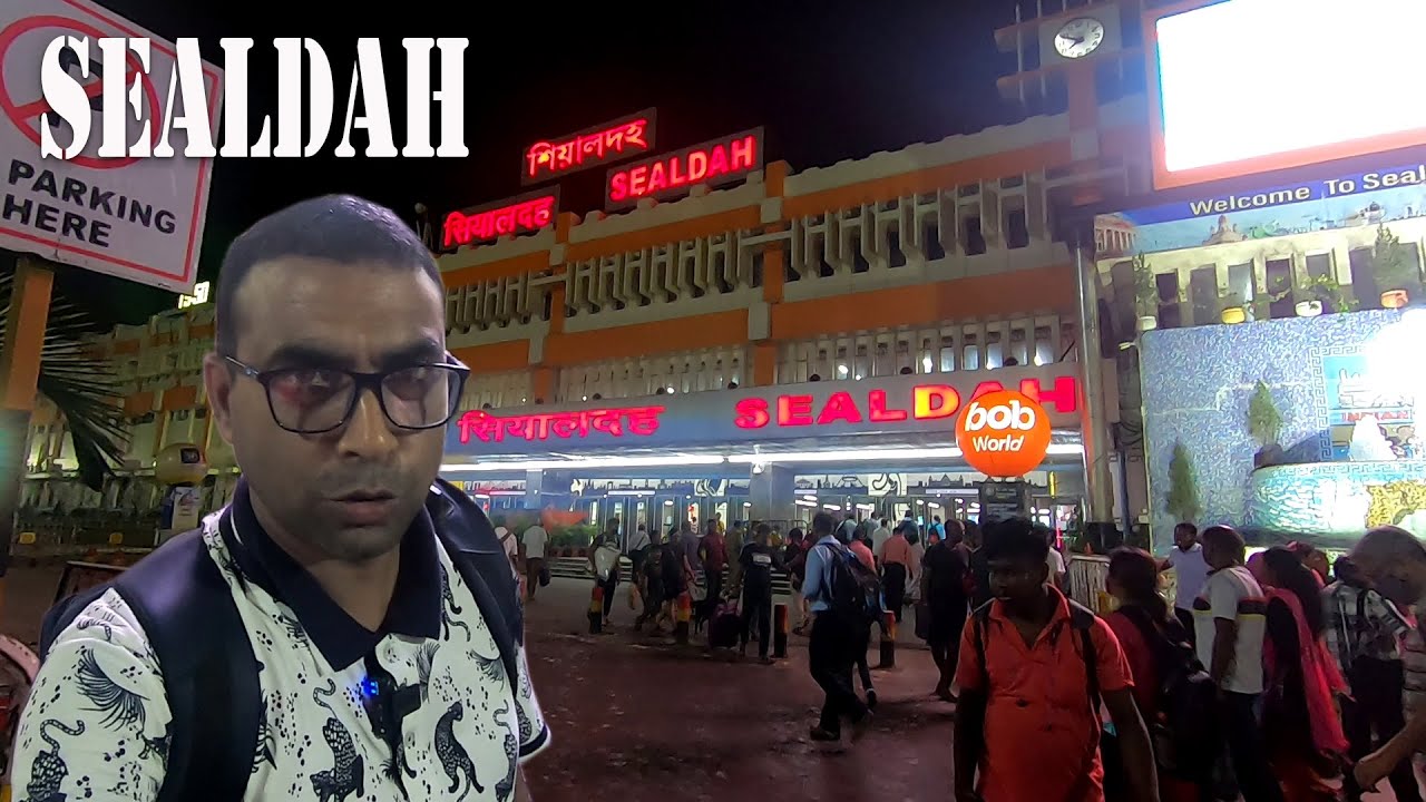 In Sealdah Railway Station Waiting for Ajmer Super Fast Train | ভারতের অন্যতম ব্যস্ততম রেলষ্টেশন