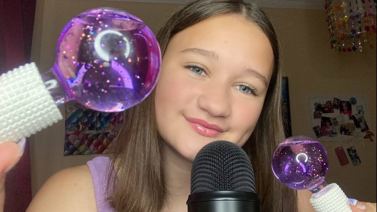 Asmr mit meinen neuen ice globes💜