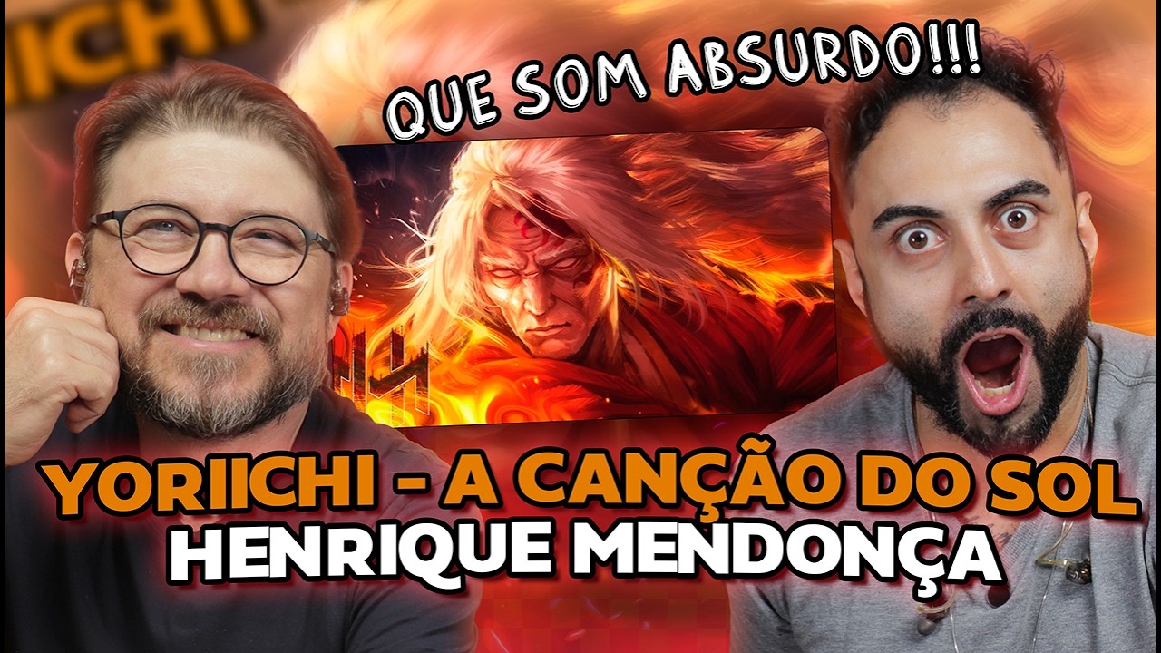 REACT de Yoriichi (Demon Slayer) - A Can&ccedil;&atilde;o do Sol | Henrique Mendon&ccedil;a