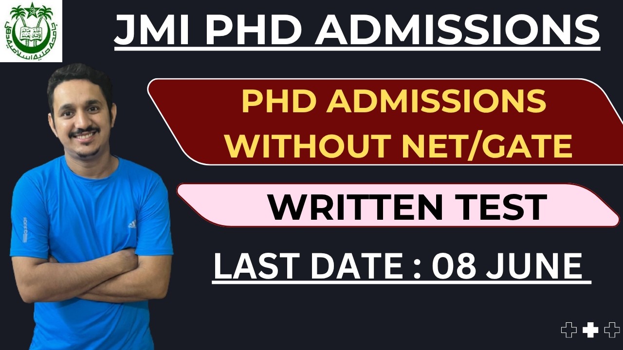 JMI PHD ADMISSIONS 2026 || PHD ADMISSIONS WITHOUT NET/GATE || HOW TO APPLY FOR PHD || JMI 2026