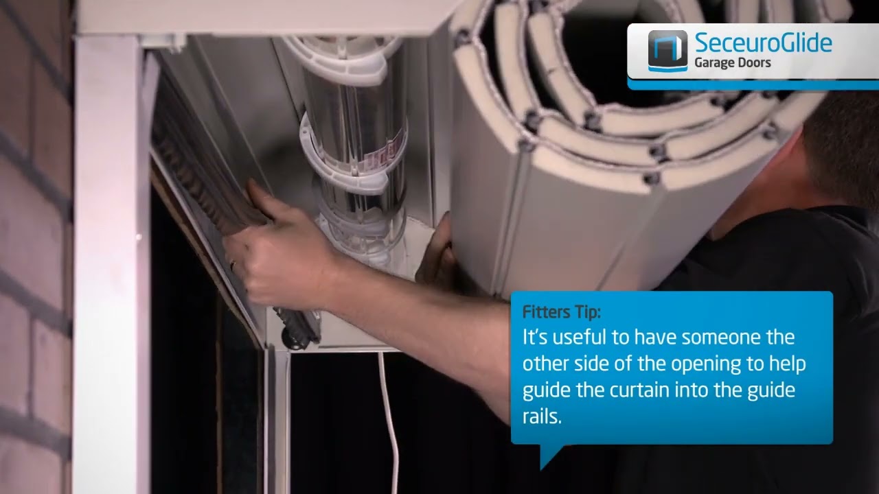How To Easily Install A Loading Curtain - Watch This! (No Experience Needed!)