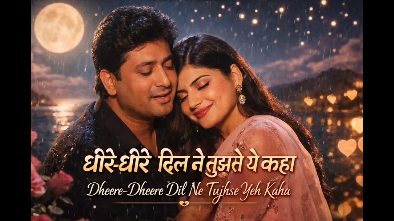 धीरे-धीरे दिल ने तुझसे ये कहा | ❤️ 90s Romantic Love Song | Nostalgia Vibes l Old Is Gold ✅