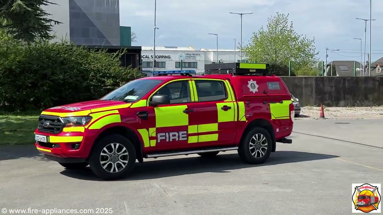 Ireland: Louth Fire and Rescue Service Appliances | Drogheda Fire Station | 4K HD