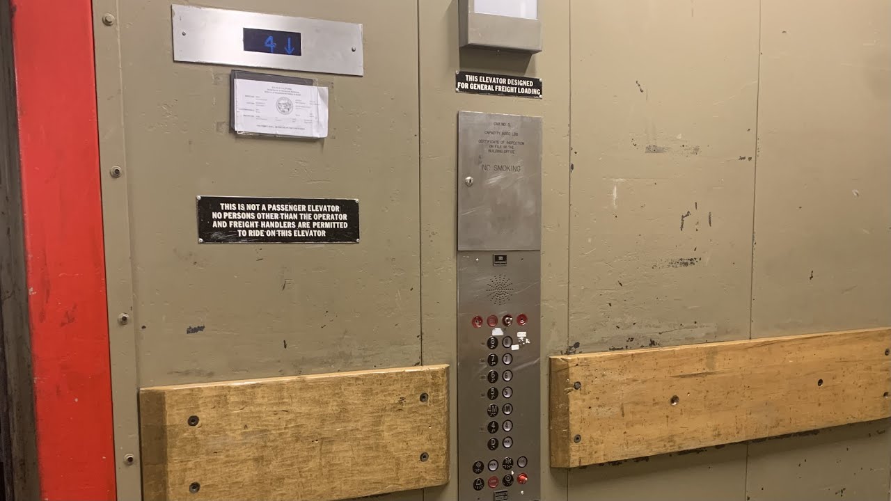 STORE CLOSED | Montgomery Traction Freight Elevators | Nordstrom | Westfield SFC, San Francisco, CA