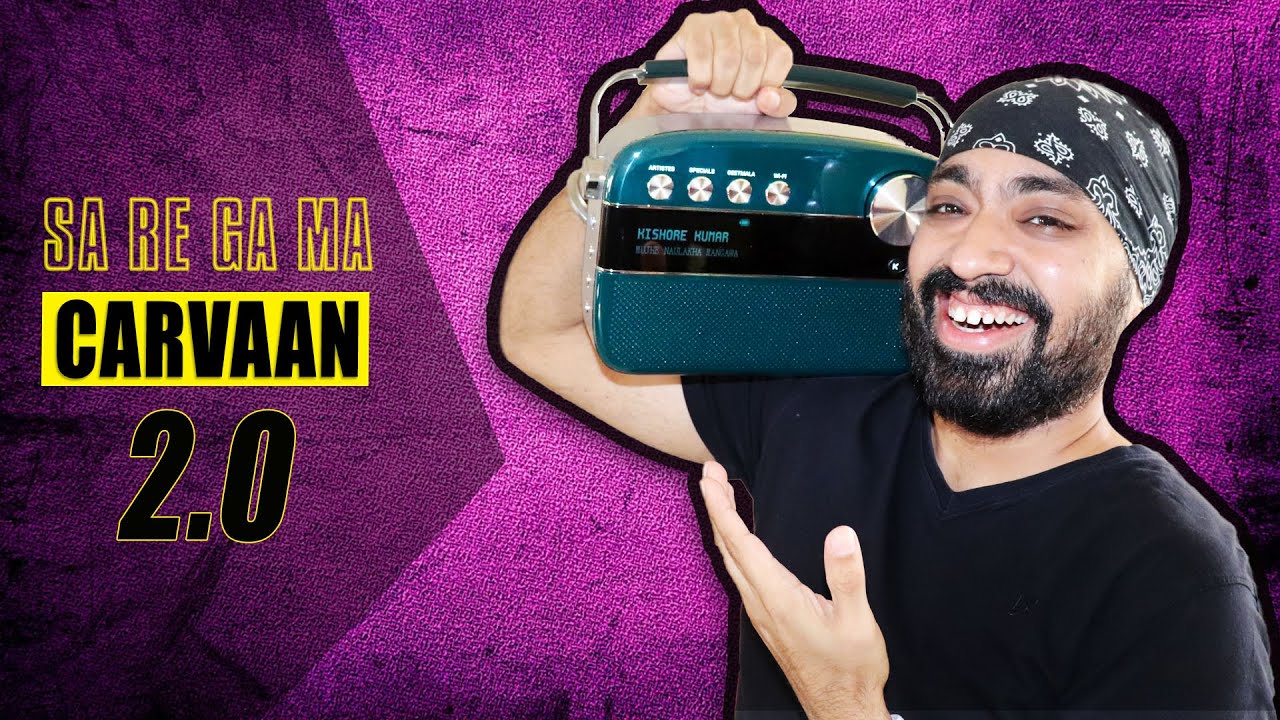 Saregama Carvaan 2.0 | 5000 Preloaded Songs | Built-in Wi-Fi for Online Music | Best GIFT Gadget🎁