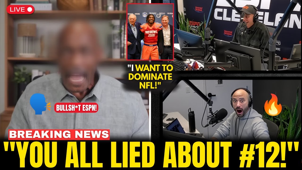 Louis Caller DESTROYS Cleveland Media LIVE After CATCHING Them Lying About Shedeur Sanders Pro Bowl!