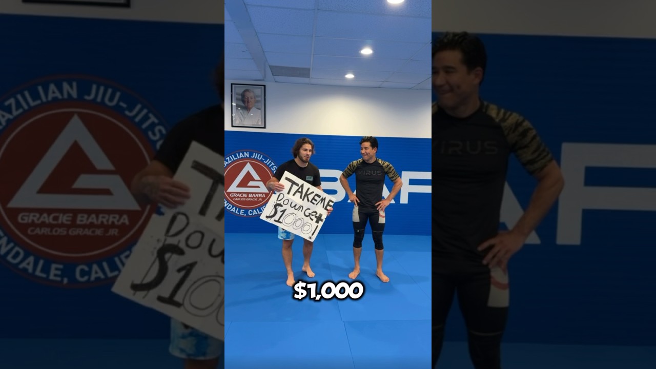 Марио Лопес борется. На кону 1000 долларов 💪 #рестлинг #ufc #mma #bjjj #шорты