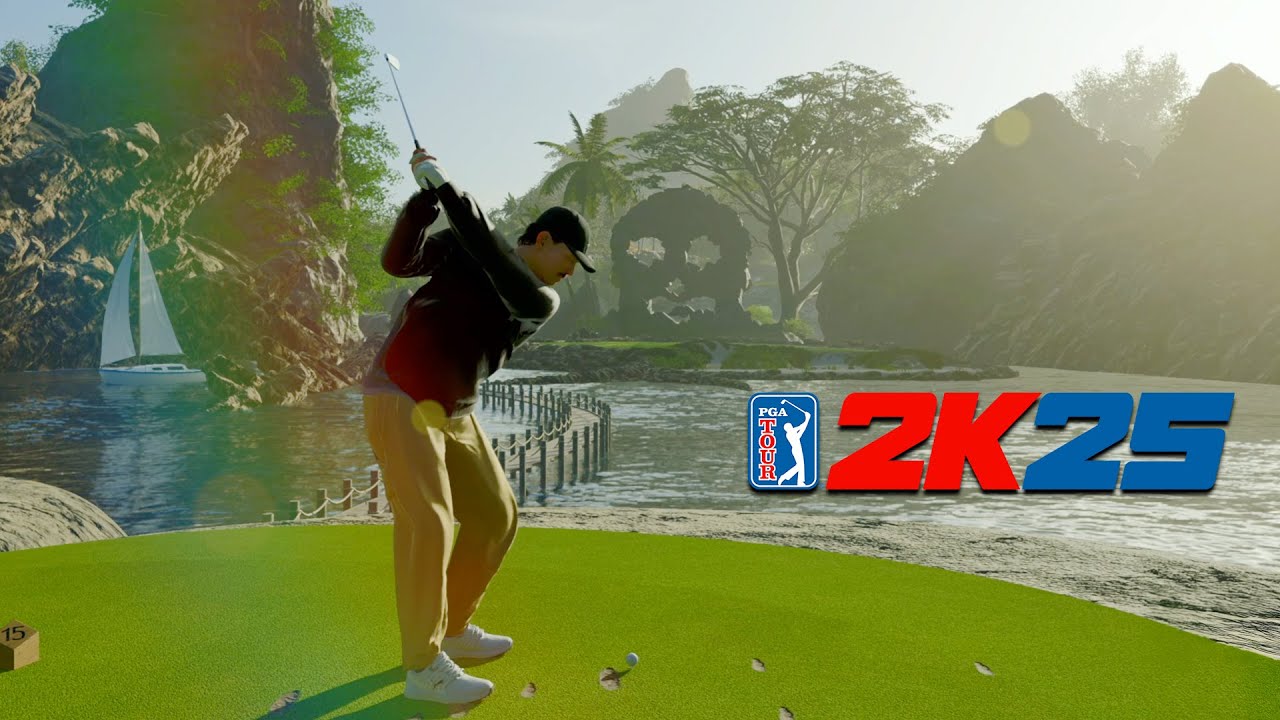 Остров Черепа — САМОЕ СЛОЖНОЕ новое поле в PGA Tour 2K25...