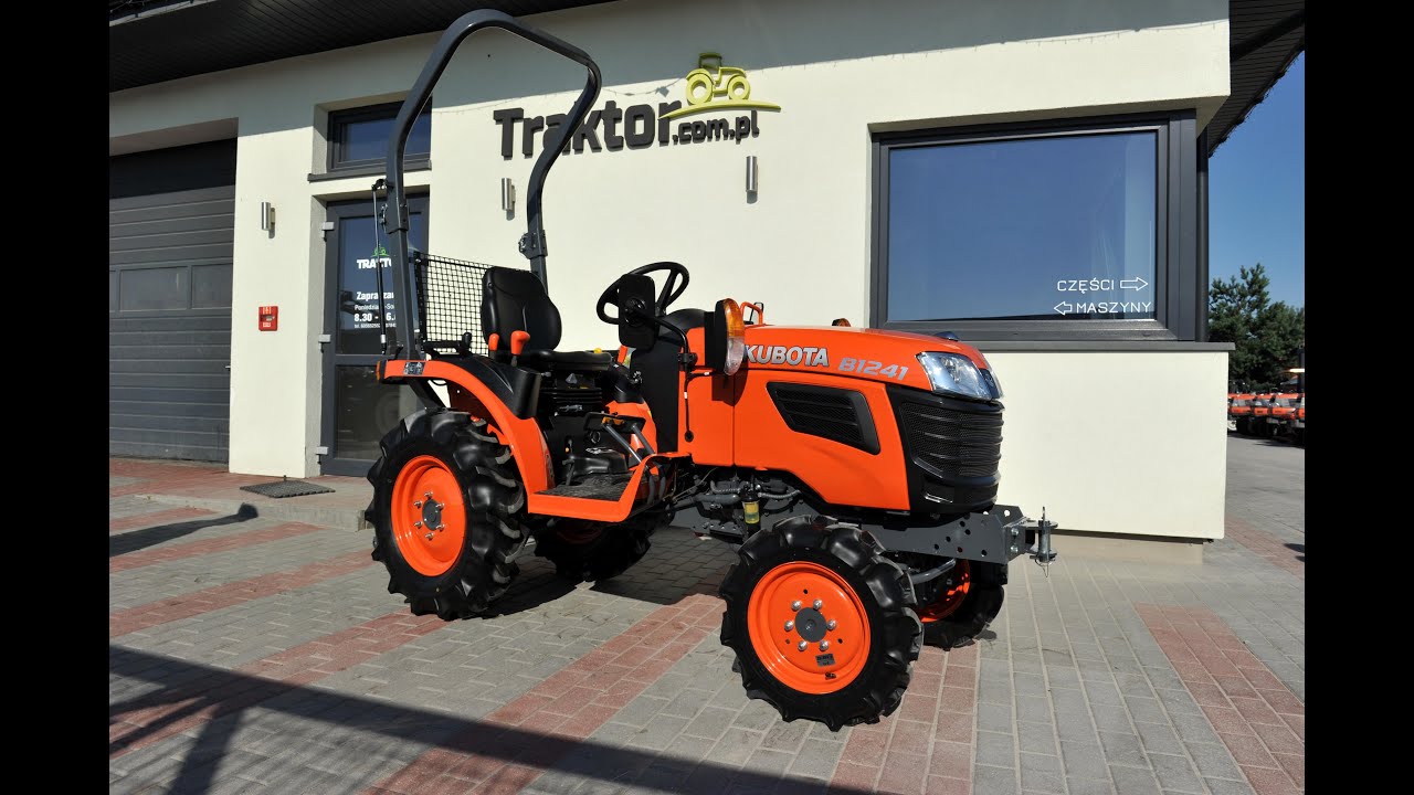 Kubota B1241 4x4 24KM mini ciągnik www.TRAKTOR.com.pl