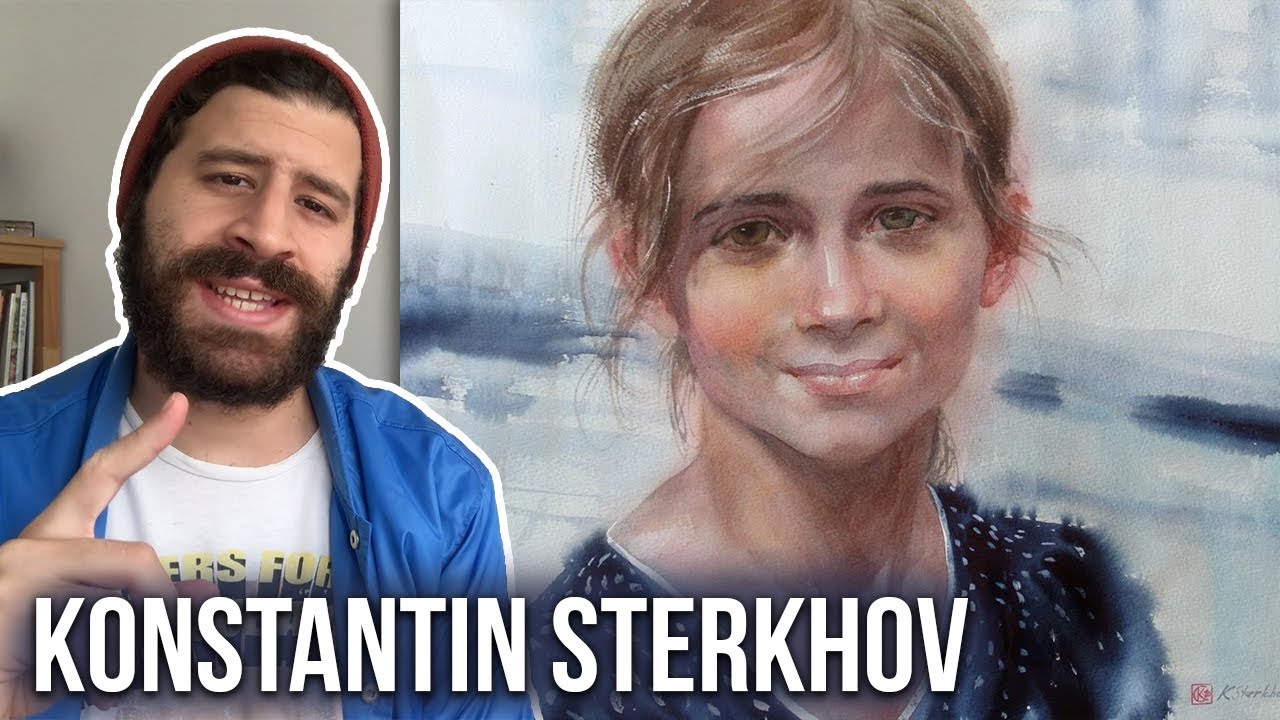 Phenomenal Watercolors by Konstantin Sterkhov | Painting Masters 16