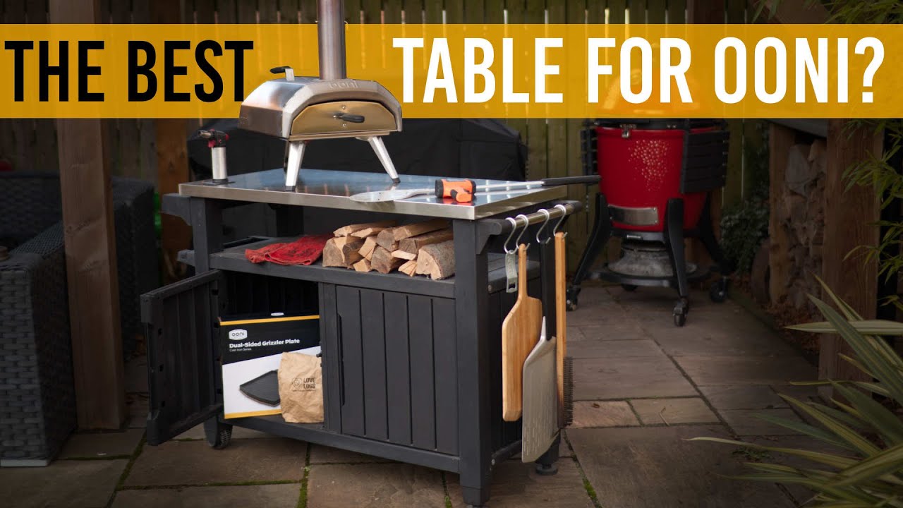 Keter Unity XL - The Best Table for OONI PIZZA OVEN?