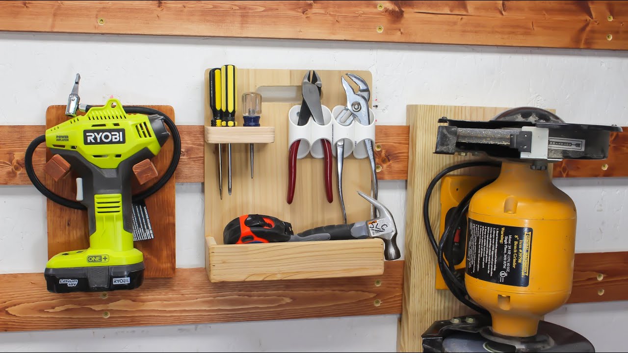 20 MORE Simple French Cleat Ideas for your Tool Storage #4