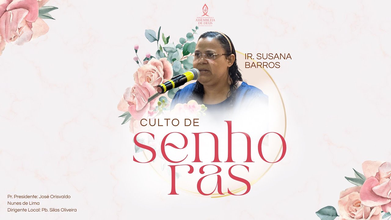 CULTO COM AS SENHORAS:18|01|2026