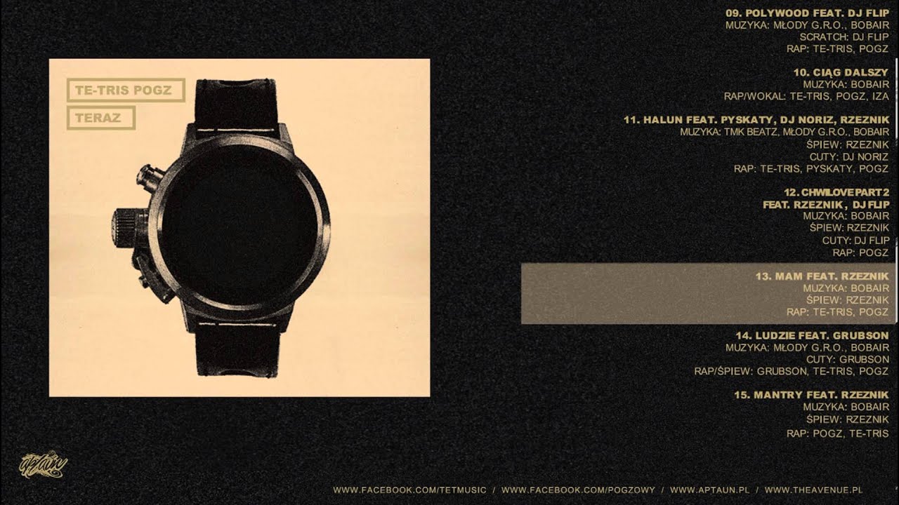 Te-Tris / Pogz - Mam (feat. Rzeznik)