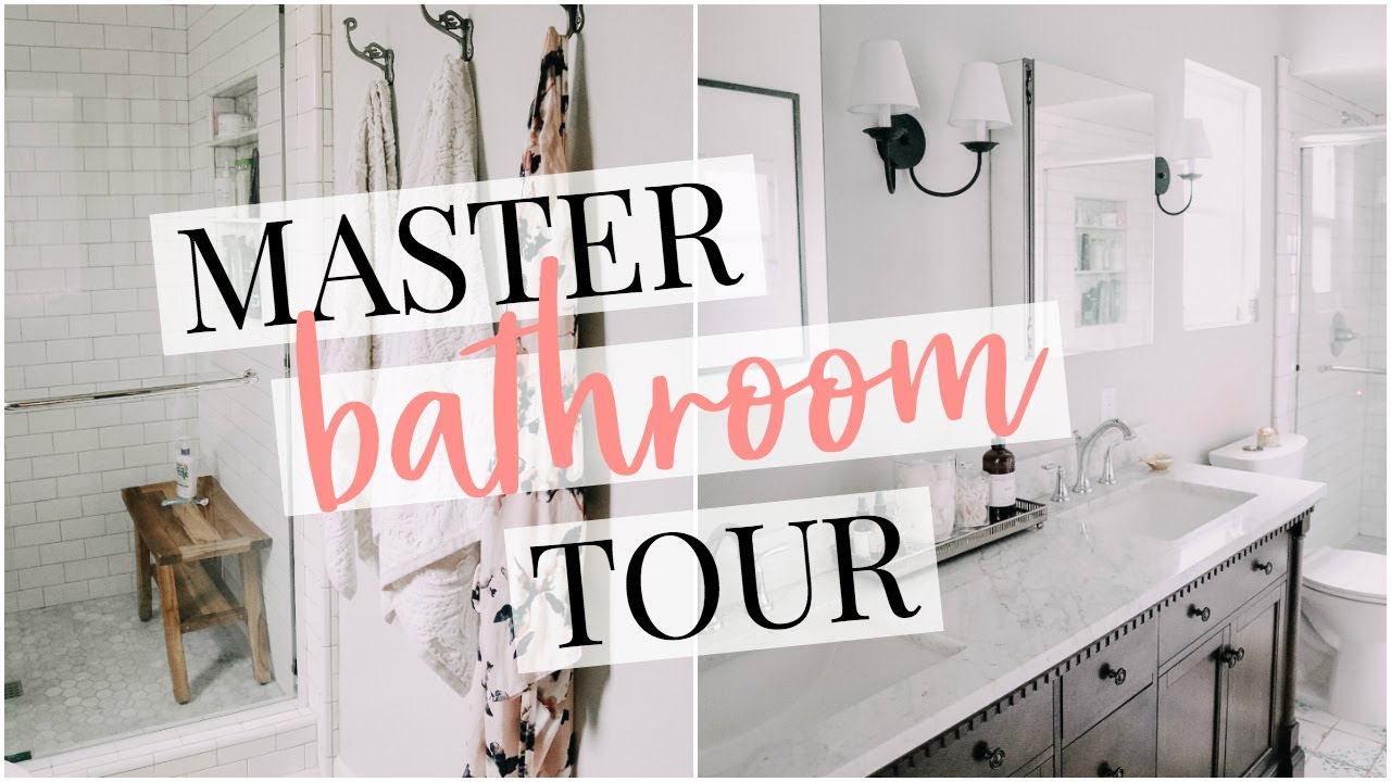 Master Bathroom Tour: Total Renovation! | Kendra Atkins