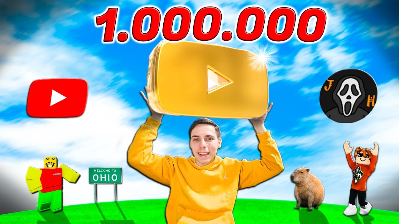 Am facut 1 MILION de ABONATI 🥳