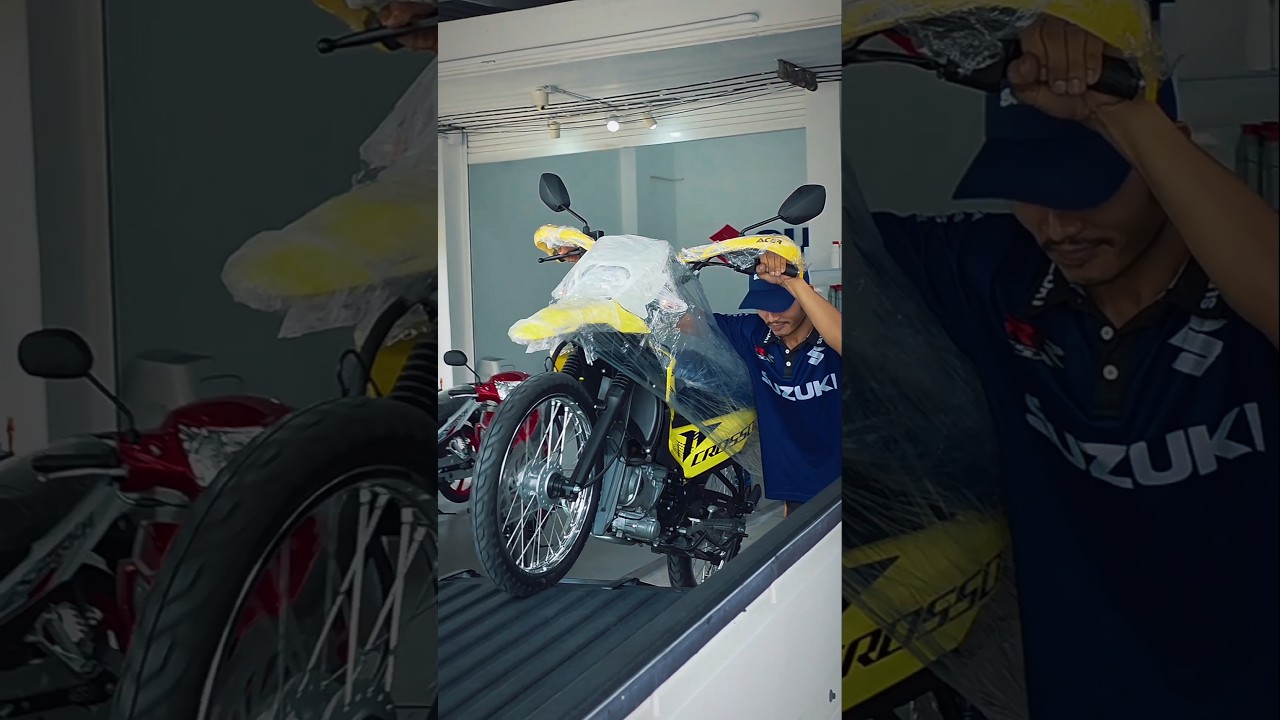 ส่งมอบรถ Suzuki Raider J Crossover ถึงบ้าน