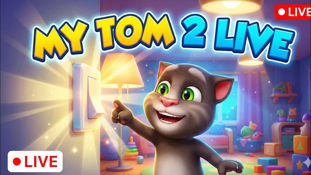 🐱 My Talking Tom 2 LIVE | Masti, Games & Fun Non-Stop 😍