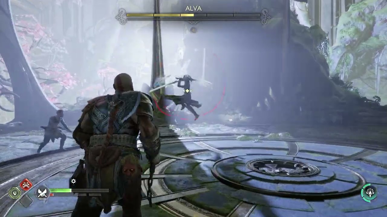God of War Ragnarok Alva Boss Fight 4K Performance Mode