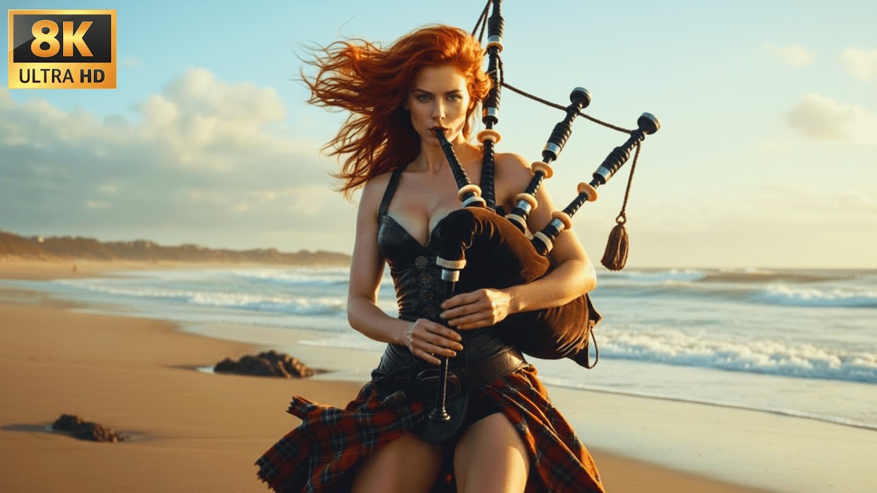 Epic Scottish Women with Bagpipes | Bagpipe Music of the Highlands and Warrior Pride