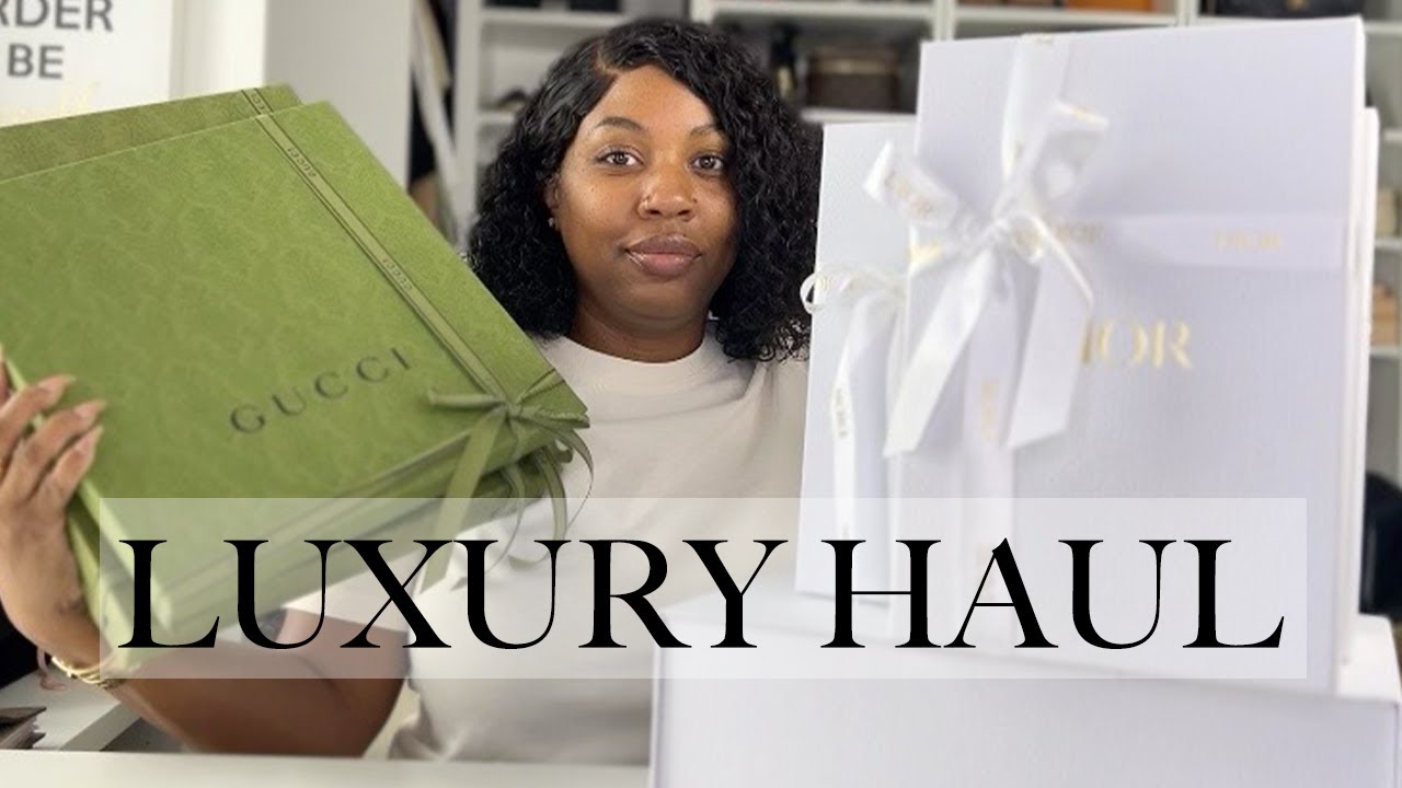 Luxury Haul! | Unboxing Balenciaga, Dior, Gucci & More | Sydney White