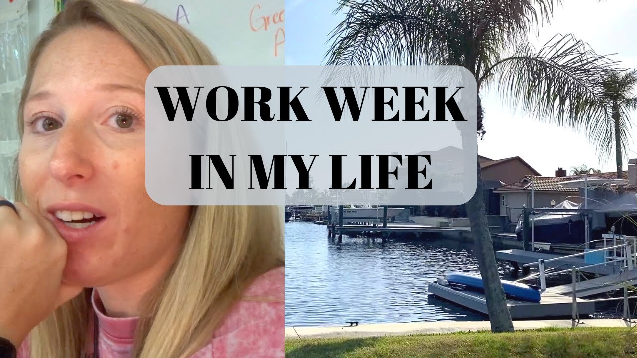 WORK WEEK IN MY LIFE - High School Teacher Vlog