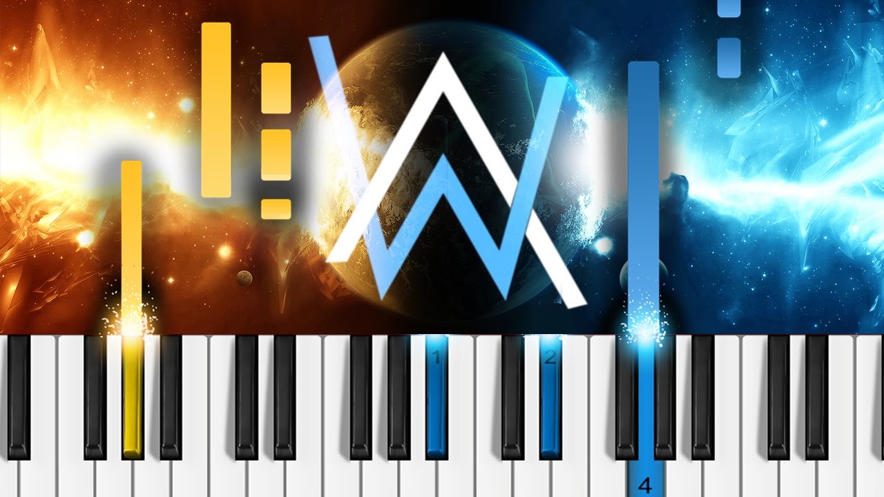 Alan Walker - Tired - Piano Tutorial