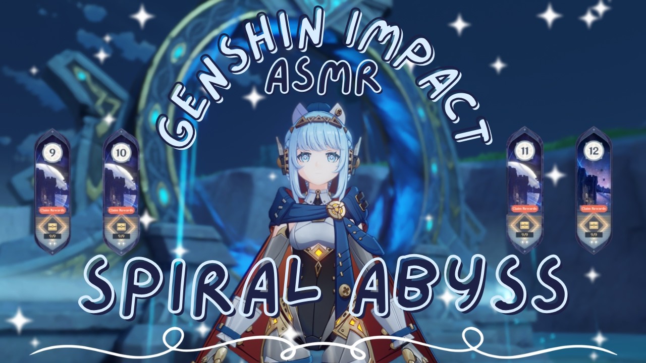 ASMR | spiral abyss floor 12 personally hates me 🌀🫠⊹₊ whispering & gameplay ꩜⋆. genshin impact