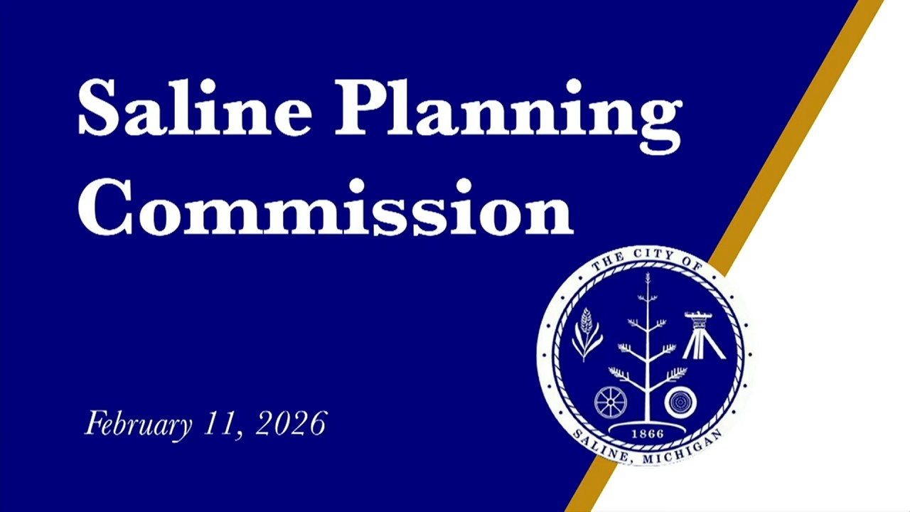 City of Saline: Planning Commission Meeting (02.11.2026)