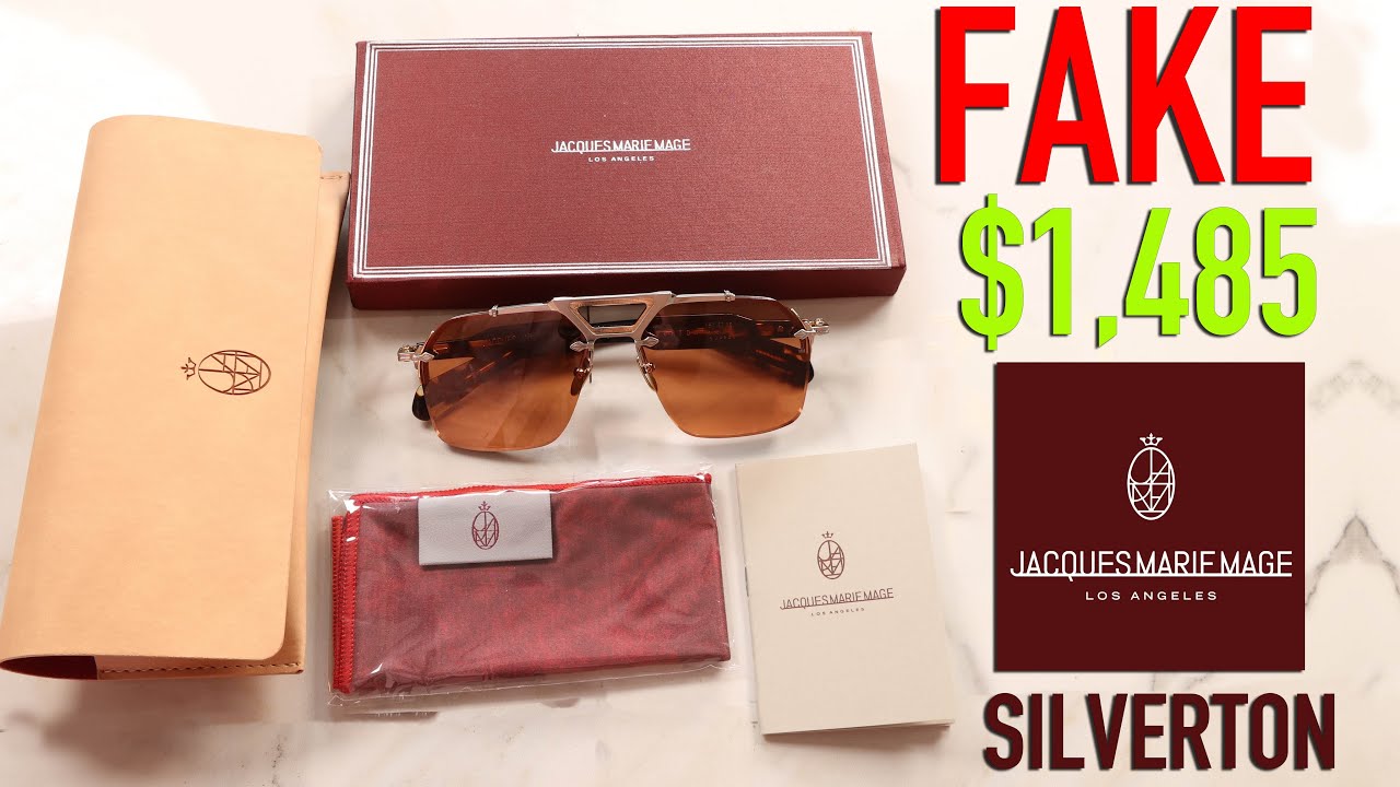 Identifying Fake Jacques Marie Mage Sunglasses