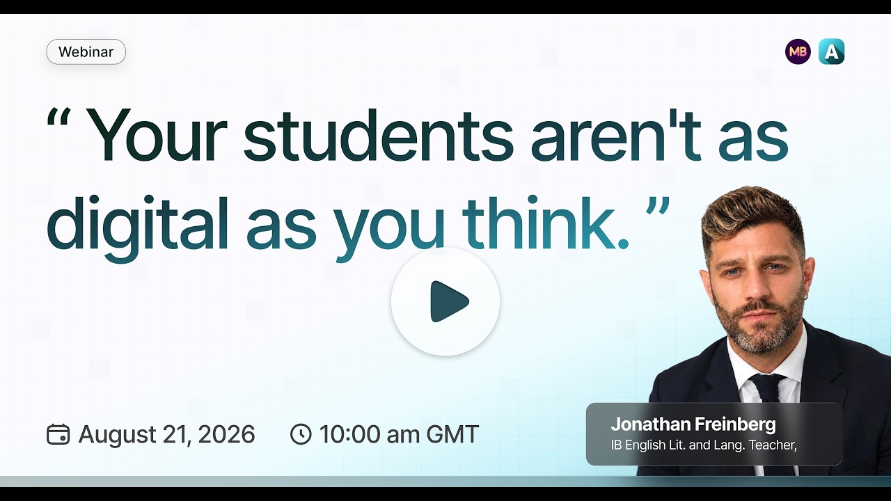 Webinar Recording | IB DP On-Screen Exams: A Readiness Briefing for Every DP School | Aug 21, 2026