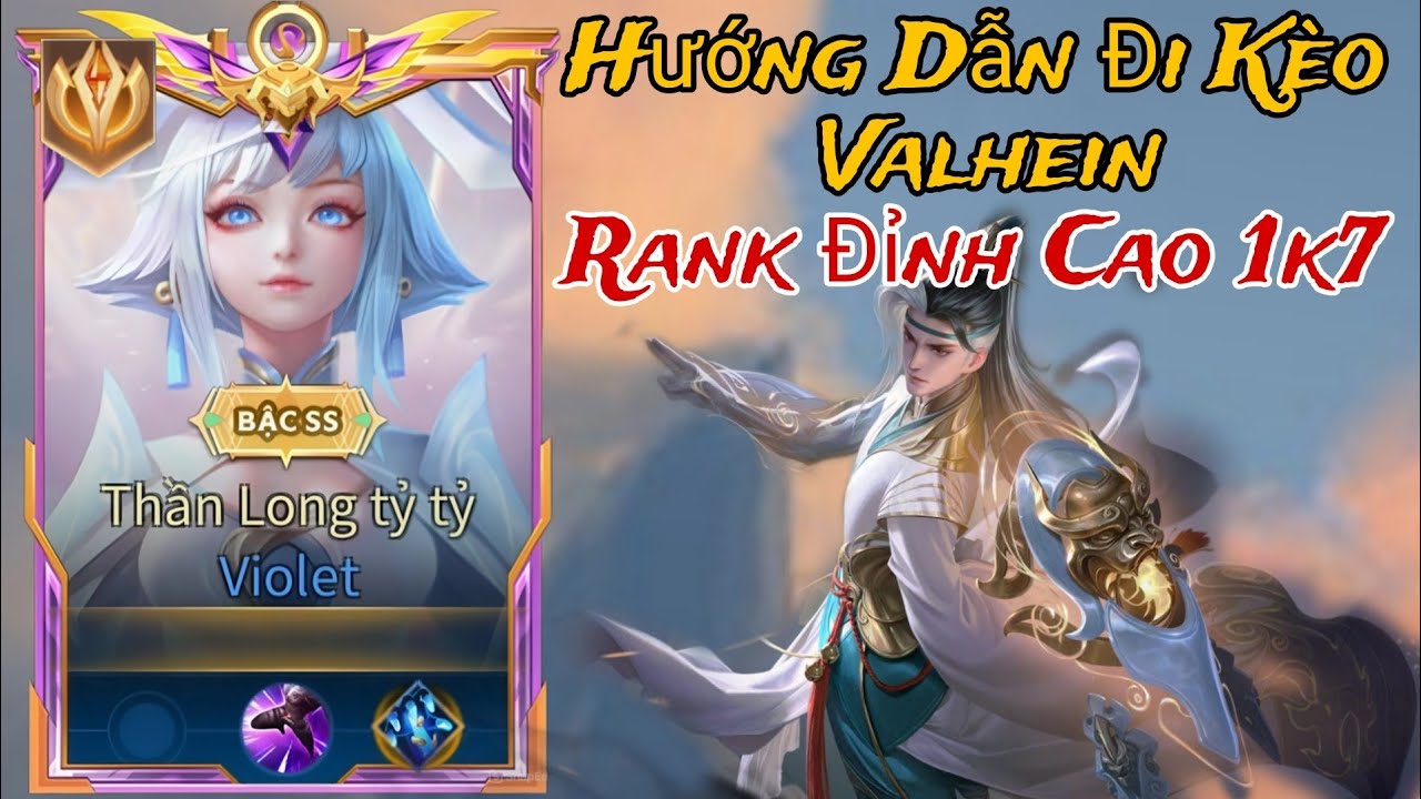 [Lồng Tiếng]  TOP 1 Violet - Hướng Dẫn Đi K&egrave;o Valhein Tr&ecirc;n Đấu Đỉnh Cao 1k7