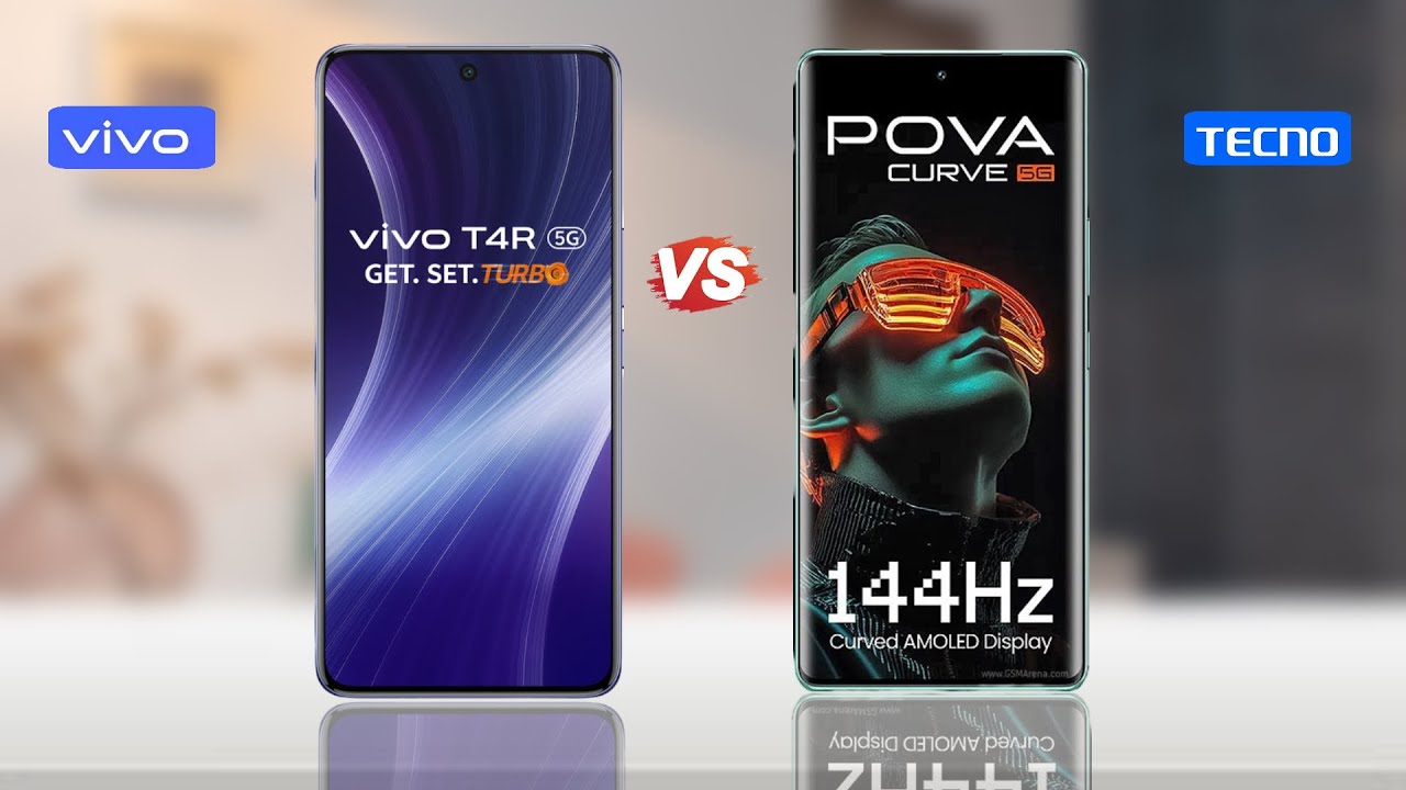 Vivo T4R 5g vs Tecno Pova Curve 5g || Full Comparison || Price | Camera Test | Specification