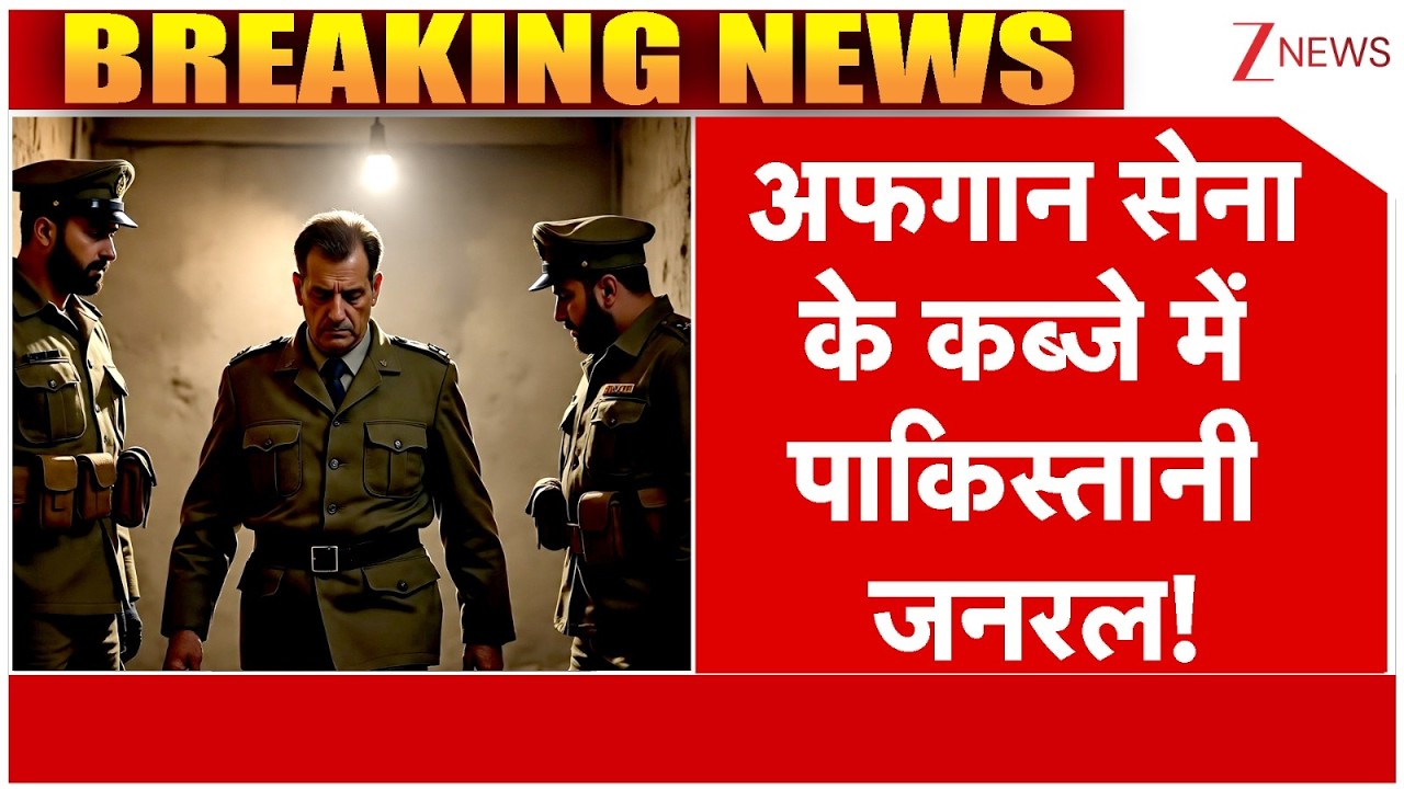 Pakistani General Captured By Afghan Army : अफगान सेना के कब्जे में पाकिस्तानी जनरल!