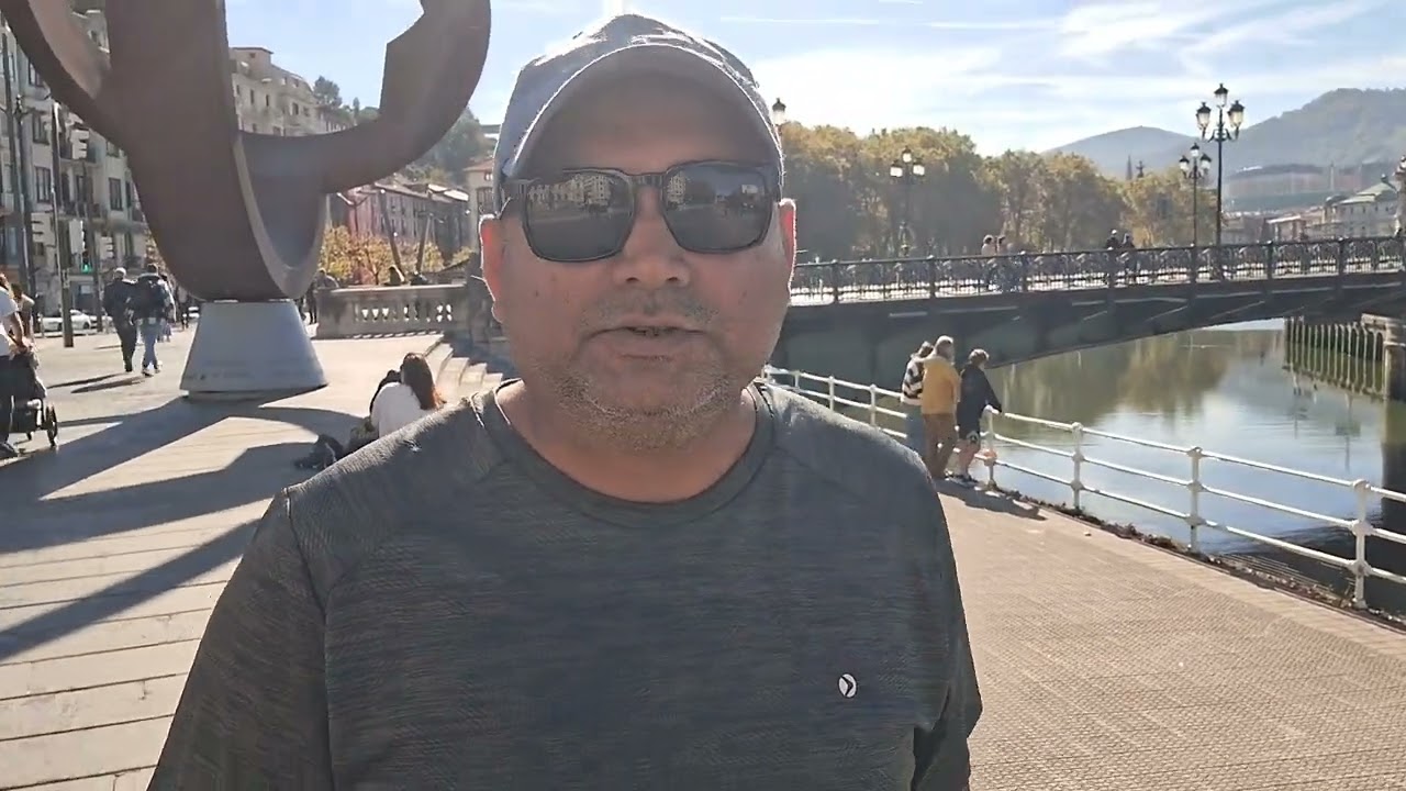A beatuiful day in bilbao 