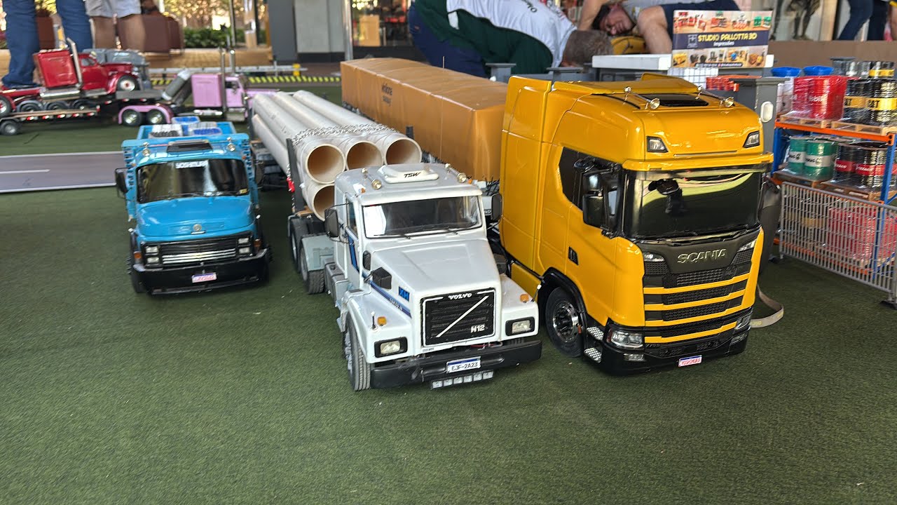 Fui no 4º encontro de truckmodelismo em Cravinhos SP