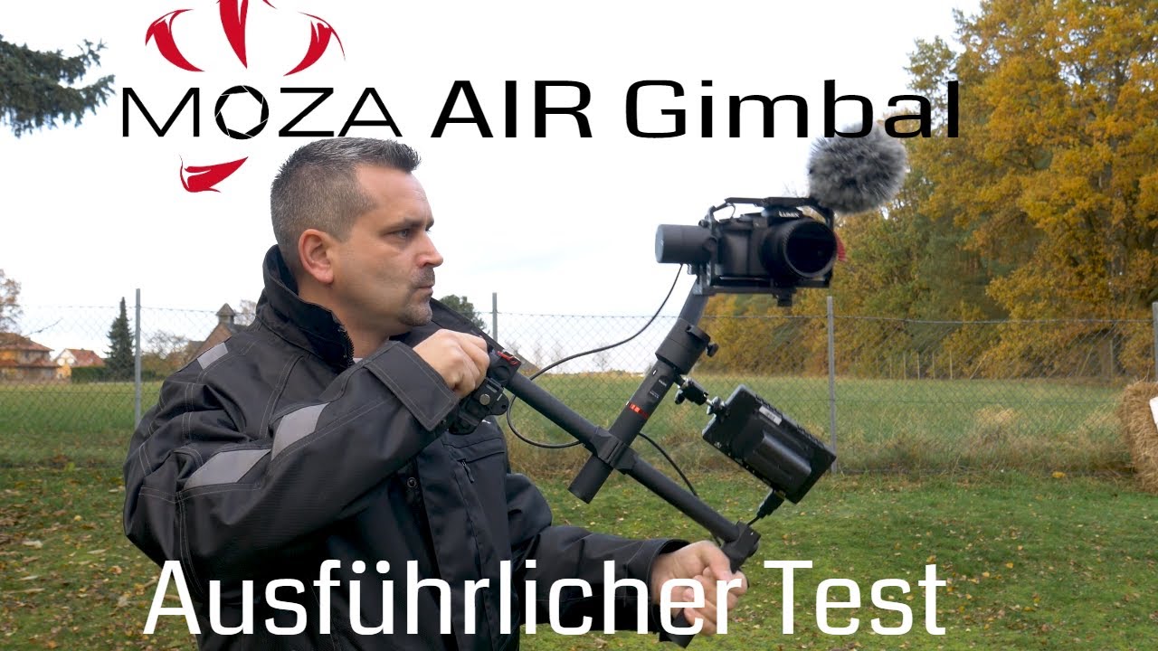 Moza Air Kamera-Gimbal im ausführlichen Test, das kann das Gimbal in der Praxis // Deutsch