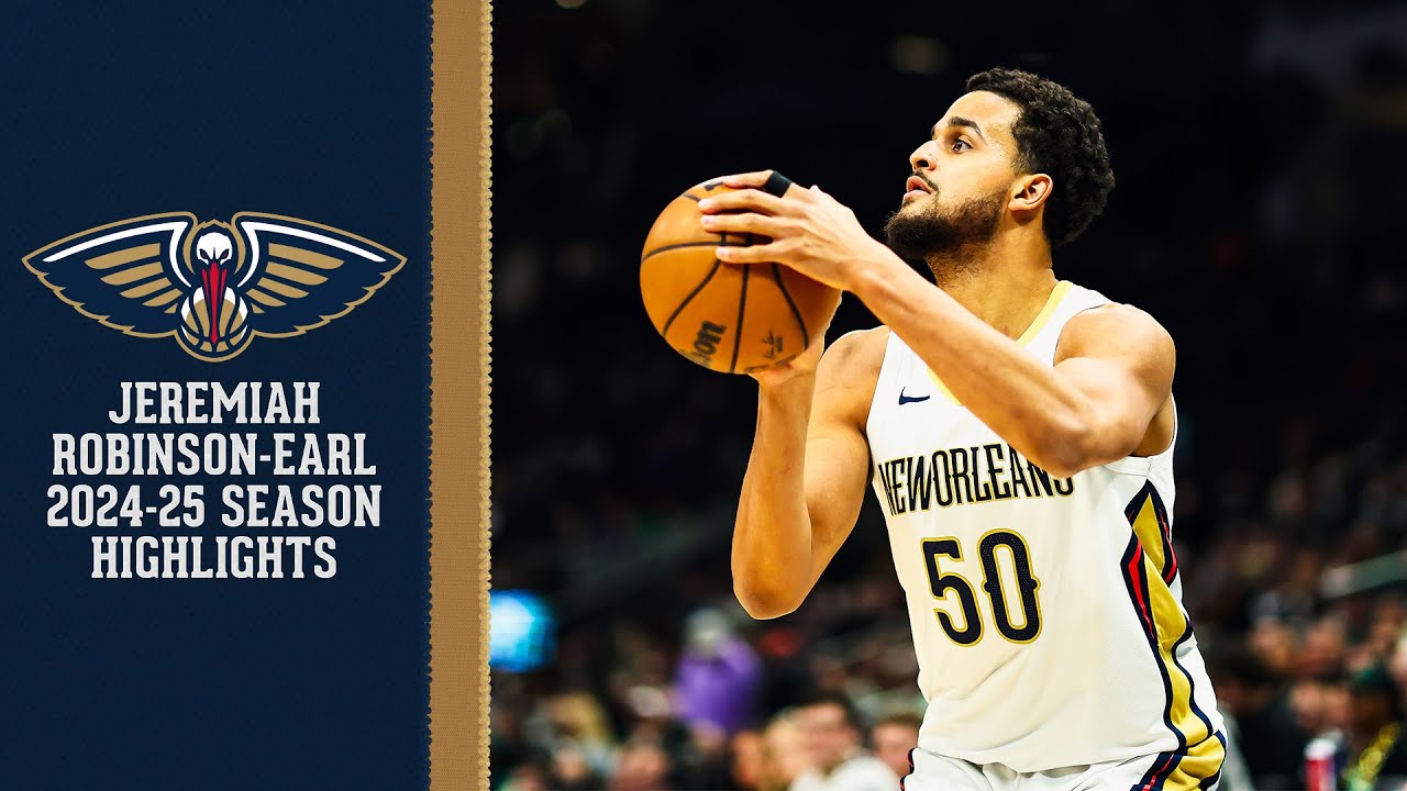 Jeremiah Robinson Earl 2024-25 NBA Season Highlights | New Orleans Pelicans