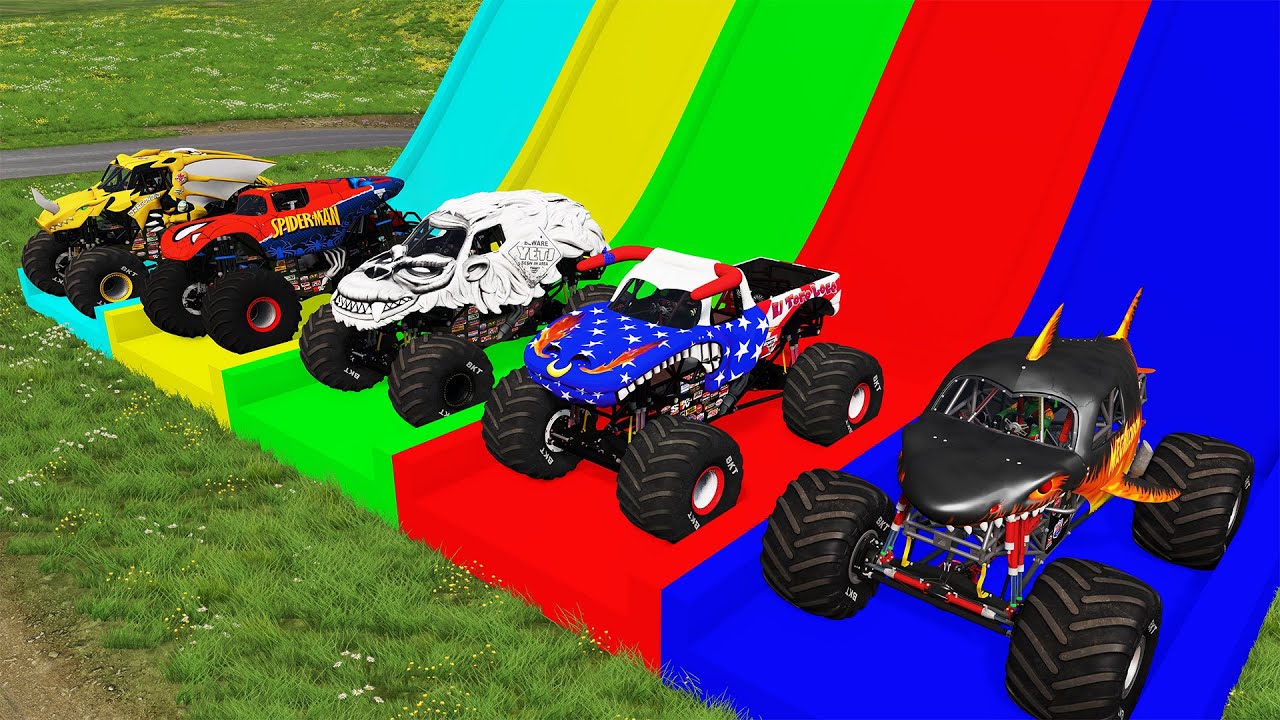 Monster Truck Transport  BeamNG Drive #156x28
