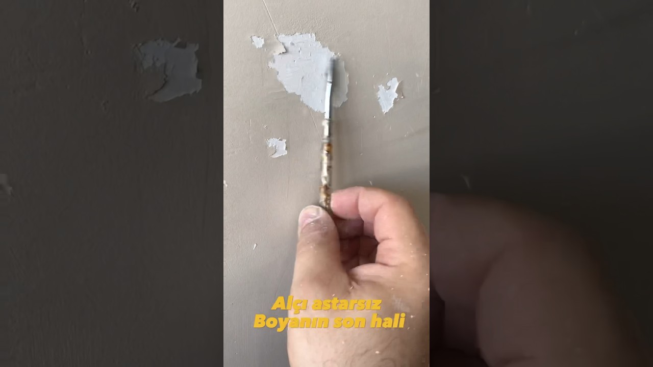 Alçı astarının önemi 