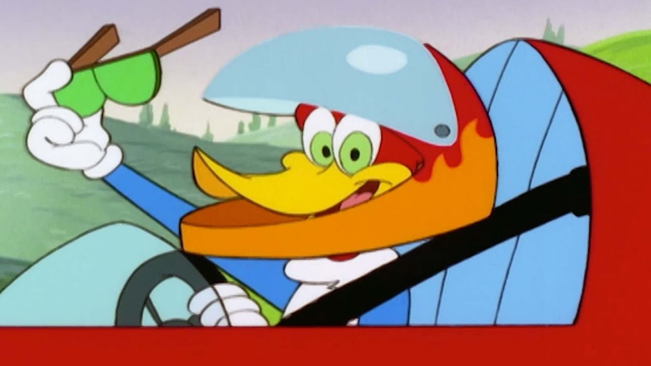 Woody Woodpecker | Woody Competes in a Dangerous Car Race | Full Episode