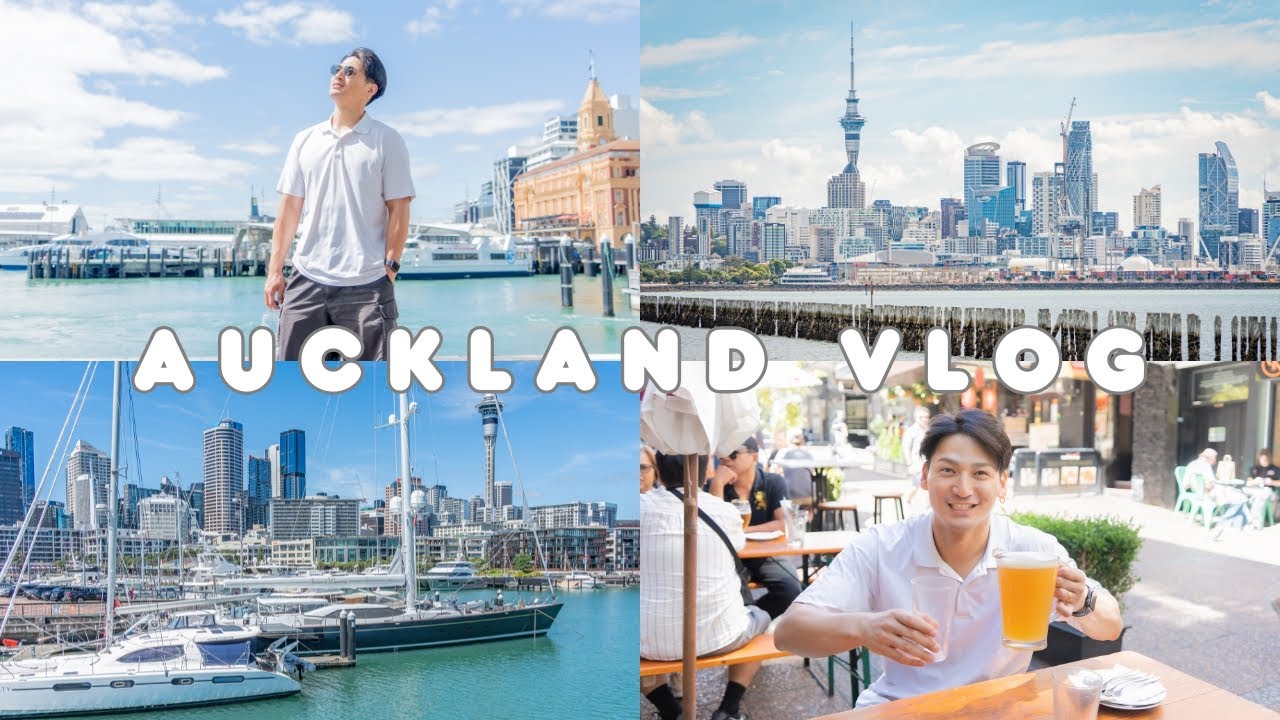 【NZ旅VLOG】オークランドの街歩き＆動物園探訪！自然と都会の魅力を満喫